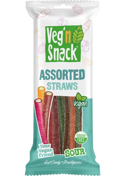 Vegan Snack Cola Straws 170 gr ( 2 Adet * 170 gr ) fiyatları