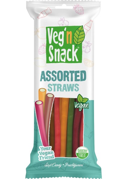 Vegan Snack Cola Straws 170 gr ( 2 Adet * 170 gr ) modelleri