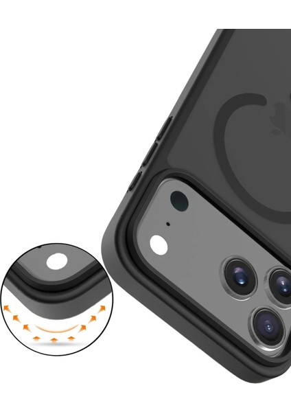 Apple iPhone 17 Pro Jota Magsafe Kapak - Siyah fiyatları