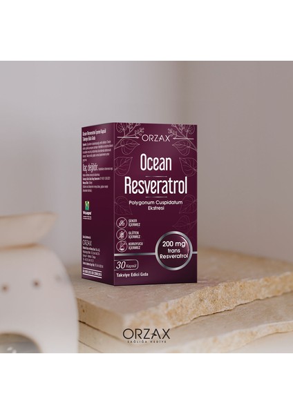 Ocean Resveratrol 200 mg 30 Kapsül fırsatları
