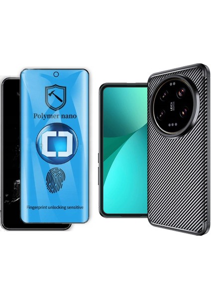 Xiaomi Mi 14 Ultra Kılıf Negro Silikon Kapak-Siyah