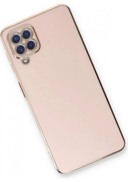 Samsung Galaxy A22 Kılıf Volet Silikon - Pembe modelleri