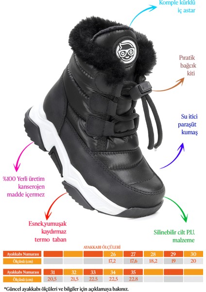 Alison Bağcıklı Kız Çocuk Kar Botu fiyatları