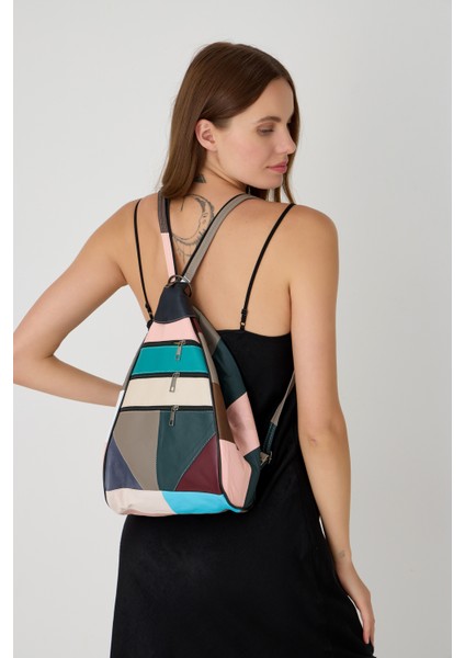 Özel Tasarım Hakiki Deri Sırt ve Kol Çantası Fonksiyonel Çanta indirimleri