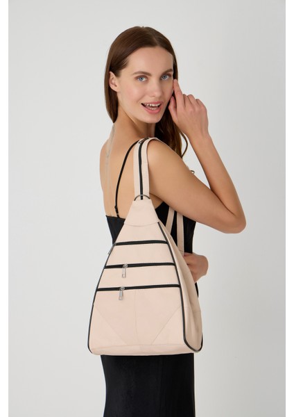 Özel Tasarım Hakiki Deri Sırt ve Kol Çantası Fonksiyonel Çanta modelleri