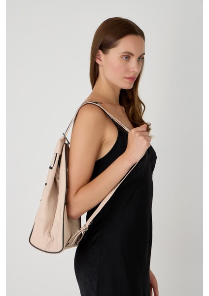 Özel Tasarım Hakiki Deri Sırt ve Kol Çantası Fonksiyonel Çanta fırsatları