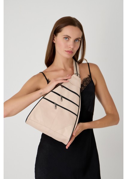 Özel Tasarım Hakiki Deri Sırt ve Kol Çantası Fonksiyonel Çanta indirimleri