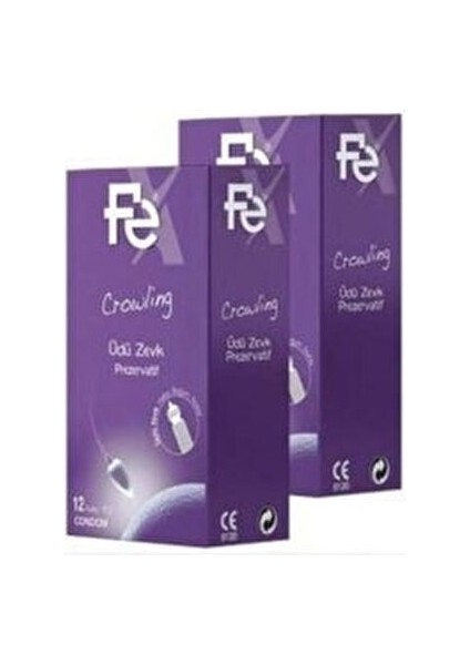 Crowling Üçlü Zevk Prezervatif 12 Adet Yüksek Kalite Koruma ve Rahatlık fiyatları