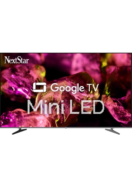 YE-75IDWG11 75'' 190 Ekran Uydu Alıcılı 4K Ultra HD Google MiniLED TV modelleri