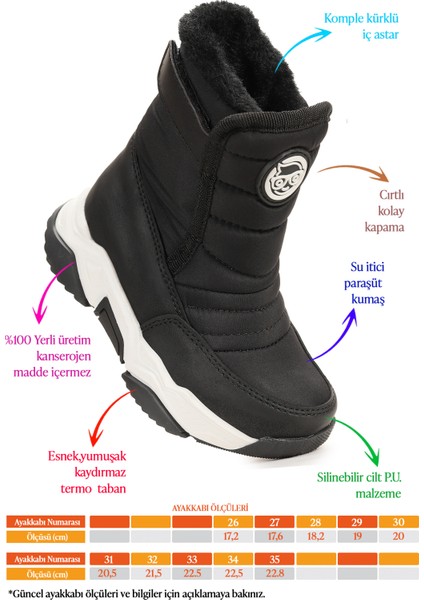 Monny Cırtlı Kız Çocuk Kar Botu fiyatları