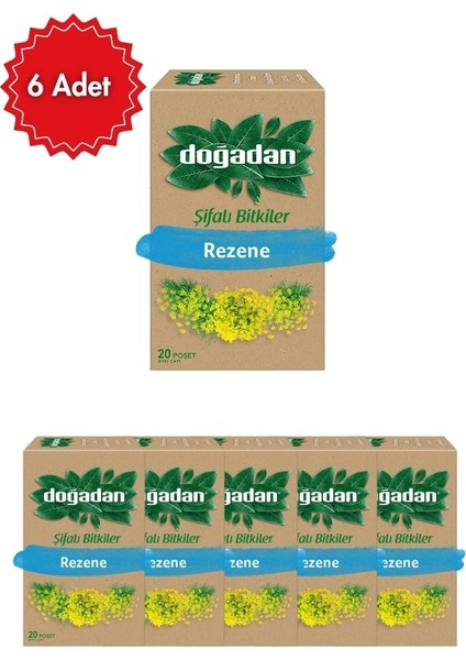 Rezene Poşet Çay x 6 Paket