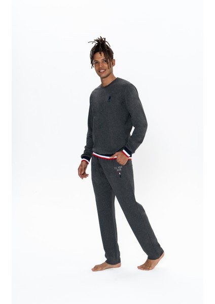 Erkek Antrasit Melanj Ev Giyim fırsatları