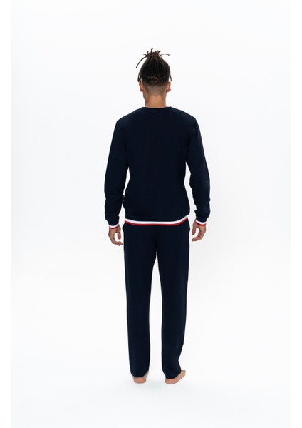 Erkek Lacivert Ev Giyim