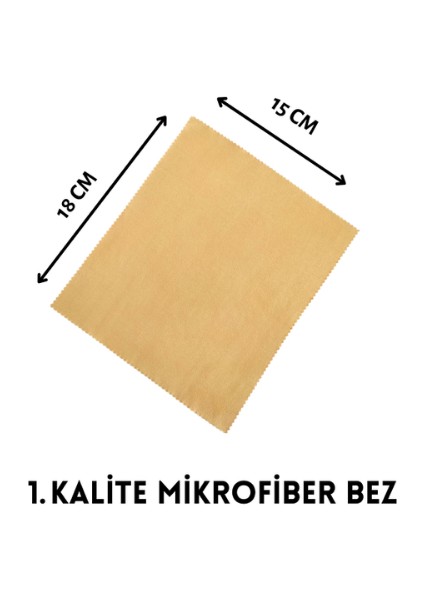 Gözlük ve Ekran Temizleme Spreyi, 4 Adet 50ML ve 4 Adet Temizleme Mendili