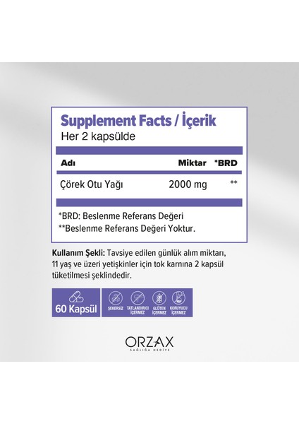 Ocean Çörek Otu Yağı 1000 Mg 60 Kapsül fırsatları