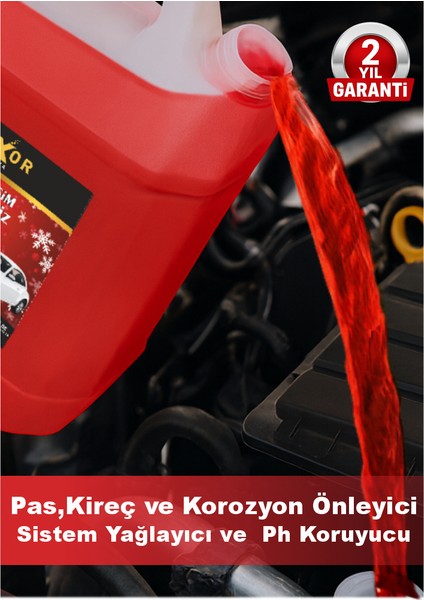 4 Mevsim -42 Kırmızı Antifriz 5 LT. fırsatları