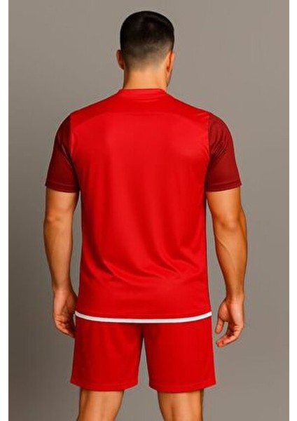 Kırmızı-Beyaz Forma Takımı Unisex K0130 Kişisel İsim ve Numara Yazdırma Seçeneği fırsatları