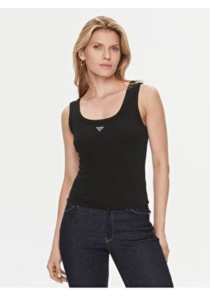 Polo Yaka Siyah Kadın Büstiyer W3YP68KA0H1-JBLK fırsatları