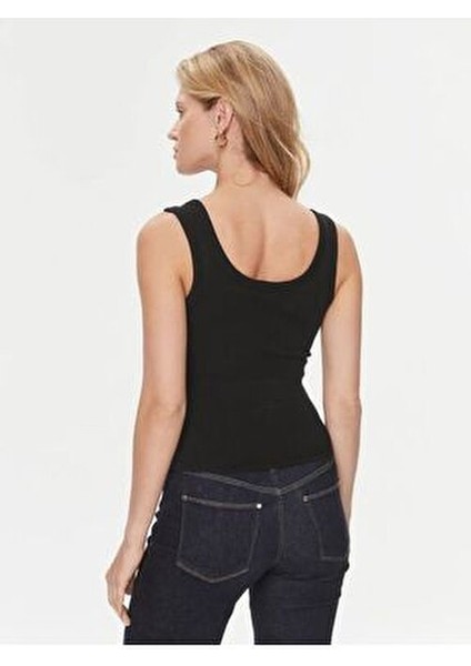 Polo Yaka Siyah Kadın Büstiyer W3YP68KA0H1-JBLK indirimleri