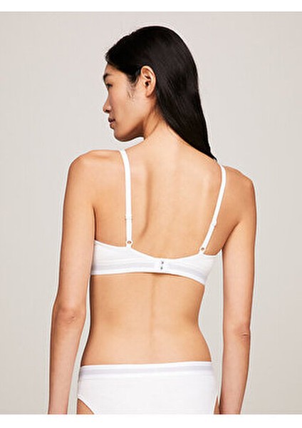 Kadın Üçgen Sütyen Ayarlanabilir Askılarla Konforlu Tasarım 95% Organik Pamuk