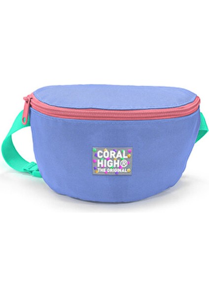 Bel Çantası Derin Mavi Renkli Pvc Malzeme ile Şık ve Kullanışlı 2 lt