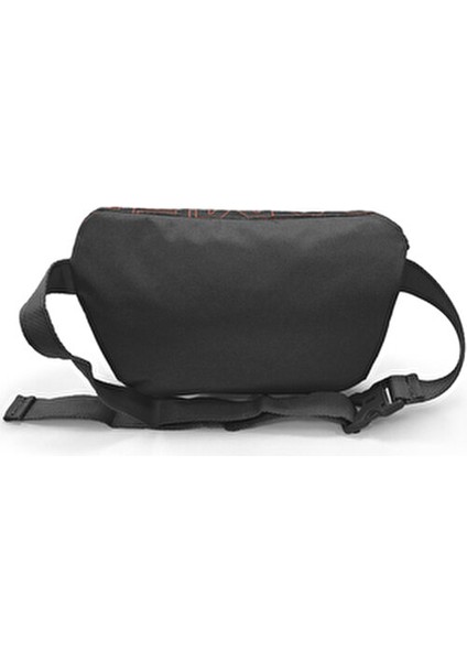 Gamer Desenli Siyah Gri Bel Çantası Polyester Malzeme ile Ergonomik Tasarım