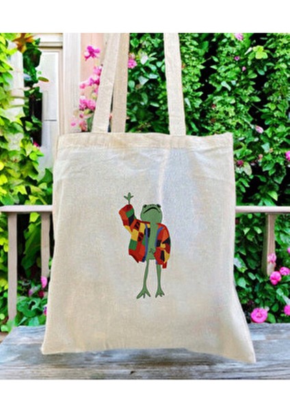 Harry Frog Bez Çanta Pamuk Çevre Dostu modelleri