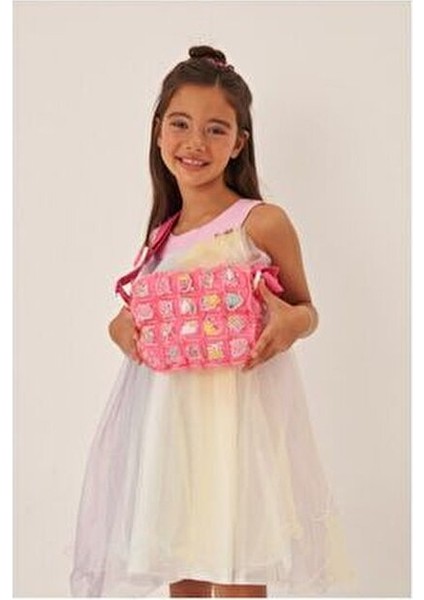 Çocuk Omuz Çantası Silikon Malzeme ile Sweet Dream Temalı Orta Boy indirimleri