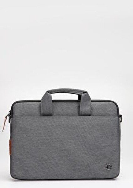 Su Geçirmez Kumaş Evrak ve Laptop Çantası 13-14 İnç Siyah