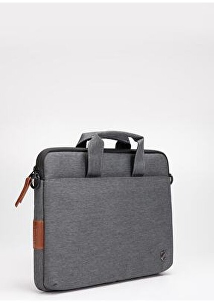 Su Geçirmez Kumaş Evrak ve Laptop Çantası 13-14 İnç Siyah