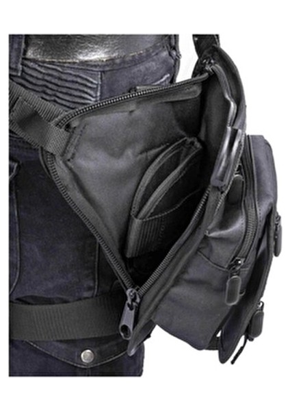 Tactical Silahlık Motor Göğüs Bacak Çantası Siyah Askeri Tarzda Güvenli Taşıma modelleri