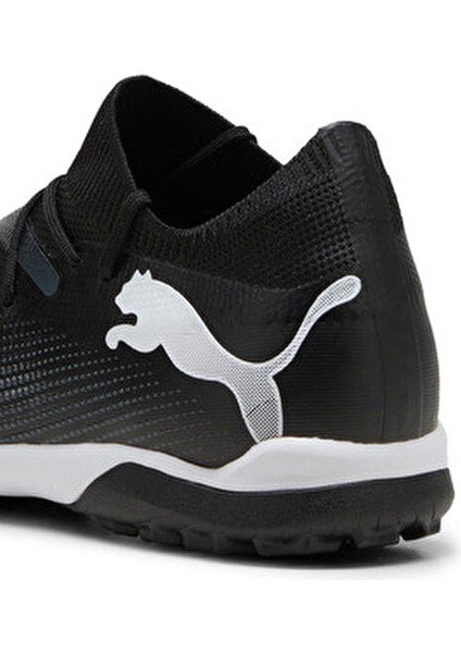 Future 7 Match Fgag Erkek Futbol Krampon Çoraplı Tasarım Siyah Plastik Malzeme