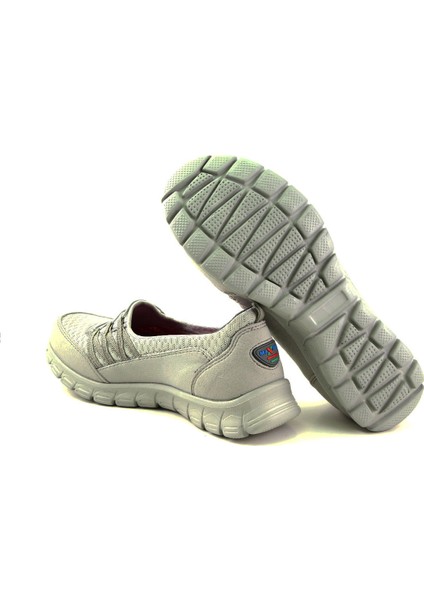 61014-G Gri Kadın Spor Ayakkabı modelleri