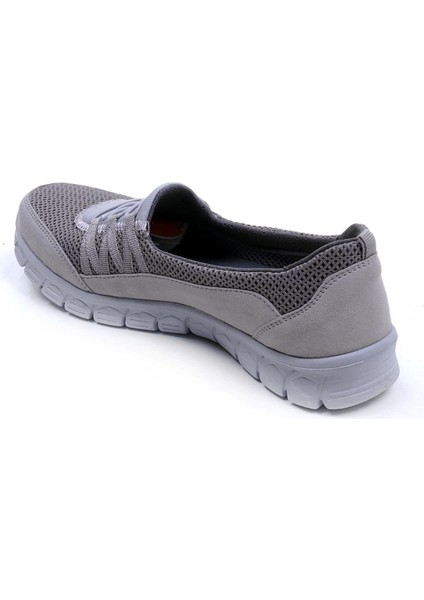61014-G Gri Kadın Spor Ayakkabı
