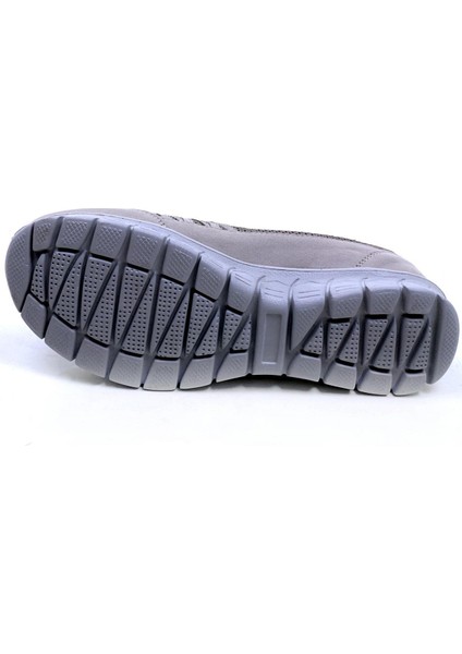 61014-G Gri Kadın Spor Ayakkabı
