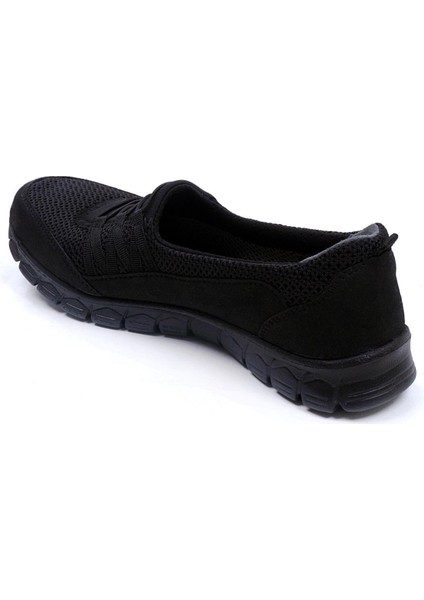 61014-G Siyah Kadın Spor Ayakkabı