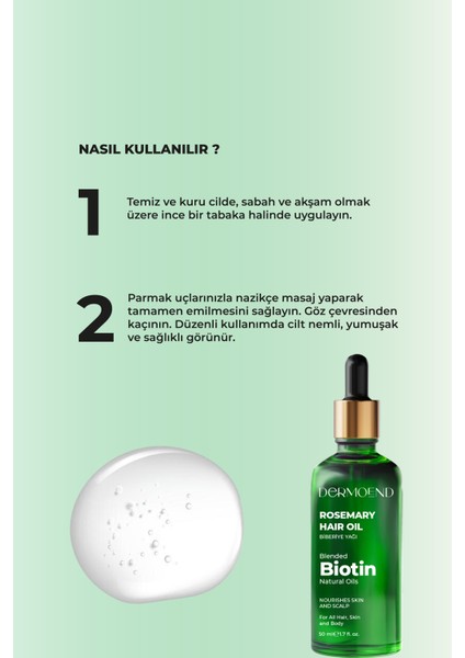 Biotin Saç Bakım Yağı modelleri