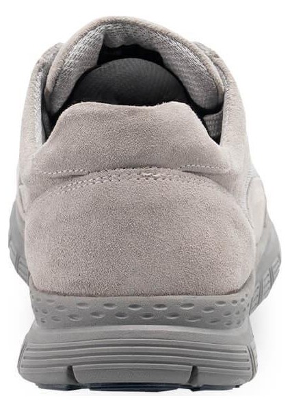 44111-H Bermuda Gri Nubuk Erkek Hakiki Deri Ayakkabı