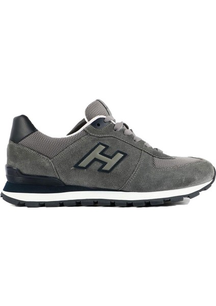 Peru 102 19250-M Gri Erkek Hakiki Deri Spor Ayakkabı