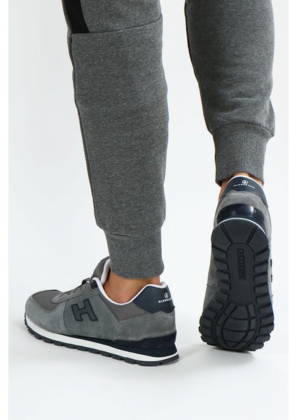 Peru 102 19250-M Gri Erkek Hakiki Deri Spor Ayakkabı