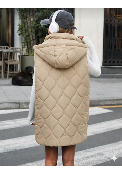 Kapşonlu Kapitone Yelek fiyatları