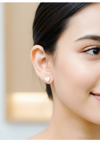 Pelamıngo Kadın 925 Ayar Gümüş Iki Kalpli ZirkonTaşlı Aşk Fısıltısı Küpe fırsatları