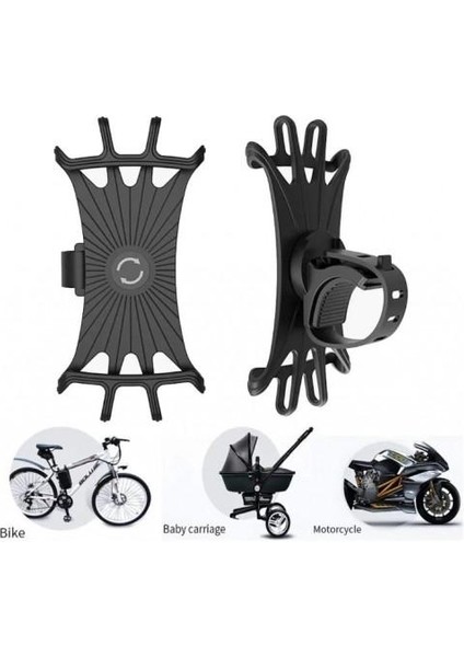 Motorsiklet, Bisiklet Örümcek Silikon Telefon Tutucu fiyatları