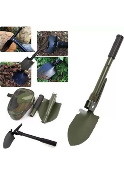 Katlanabilir Metal Kürek Seti