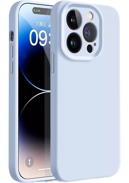 iPhone 17 Katı Silikon Cep Telefonu Kılıfı Apple Sıvı Silikon Kemer Koruyucu Kılıfı Için Uygundur (Yurt Dışından)