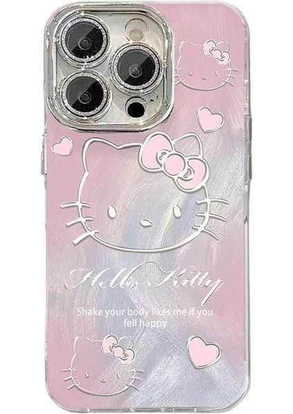 Apple Tüy Iplik Cep Telefonu Kılıfı IPHONE15PRO Braketi Tam Paket Gümüş El Kayışı Üst Düzey Için Uygundur (Yurt Dışından)