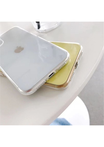 Apple cep telefonu kılıfı iPhone17PROMAX için şeffaf kabuk yumuşak silikon krem ​​yapıştırıcı (Yurt Dışından) fırsatları