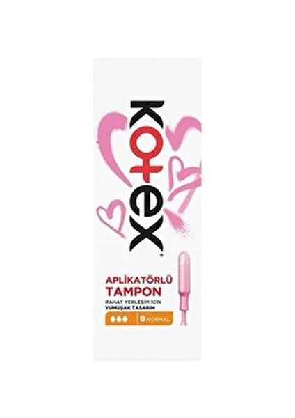 Aplikatörlü Tampon 8 Adet Sızıntı Önleyici Teknoloji ile Rahat Kullanım fiyatları