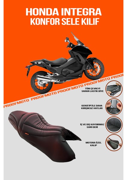 Honda İntegra Konfor Sele Kılıfı