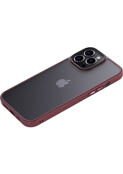 iPhone 14 Için Uygun Cilt Dostu Buzlu Cep Telefonu Kılıfı Apple Yarı Saydam Yumuşak Kenarlı Düşmeye Karşı Koruyucu Kılıf (Yurt Dışından)